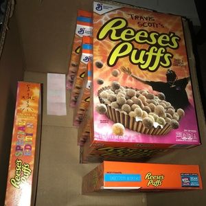Travis Scott X Reeses Puffs Cereal Limited Edition